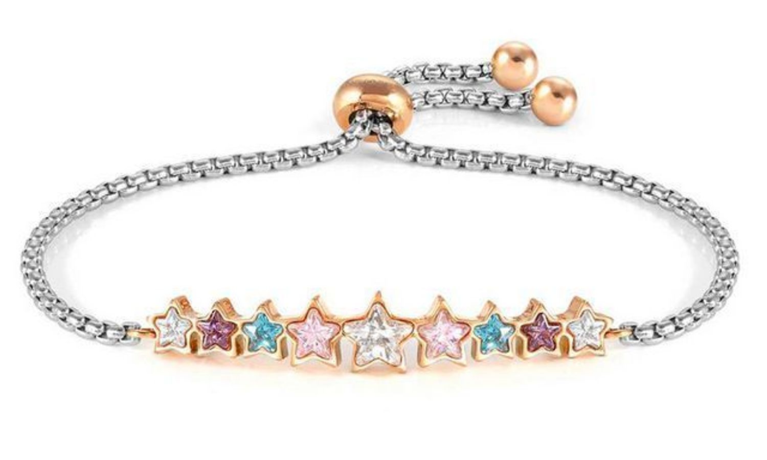 Bransoletka Nomination Kolorowe Gwiazdki Milleluci 028012 020.jpg